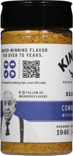 Kinder's® Cowboy Butter Seasoning Perspective: left
