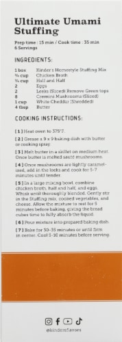 Kinder's® Homestyle Stuffing Mix Perspective: left