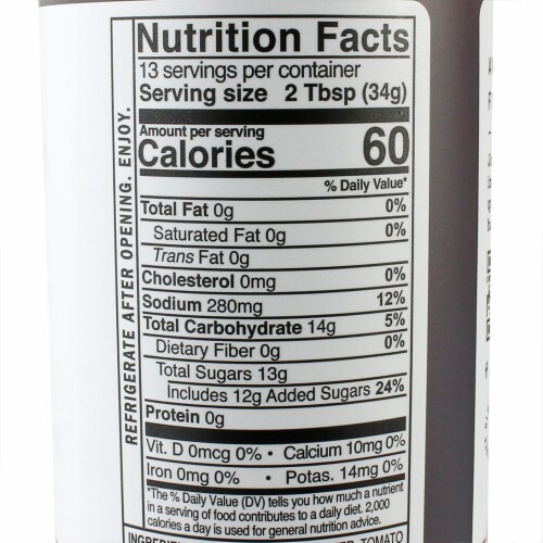 Kinder's® Premium Quality Hot BBQ Sauce Perspective: left