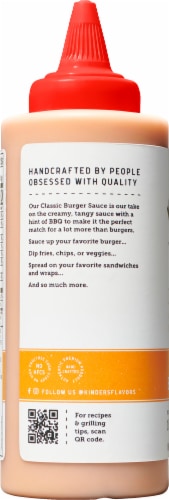 Kinder's® Classic Burger Sauce Perspective: left