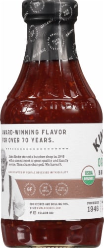 Kinder's Organic Roasted Garlic Bbq Sauce Perspective: left