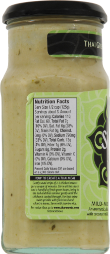 Sharwood's Thai Green Chile Cooking Sauce Perspective: left
