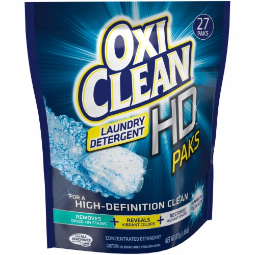 Oxi Clean Fresh Scent Paks Laundry Detergent Pods Perspective: left