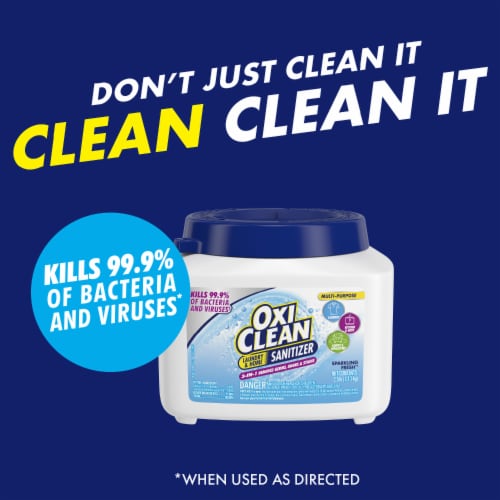 OxiClean Multi-Purpose Laundry & Home Powder Sanitizer Perspective: left