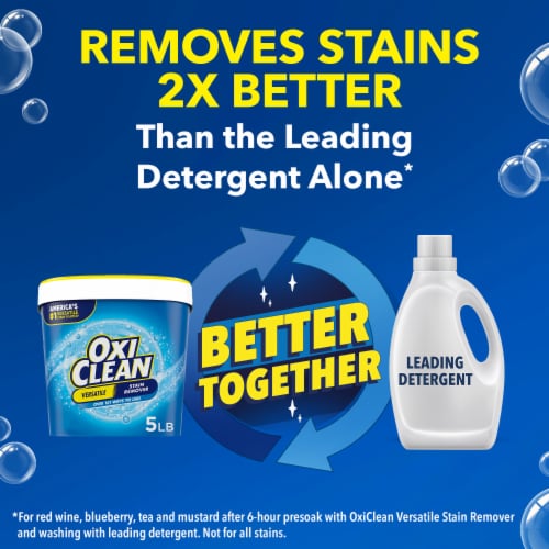 OxiClean™ Versatile Powder Stain Remover Perspective: left