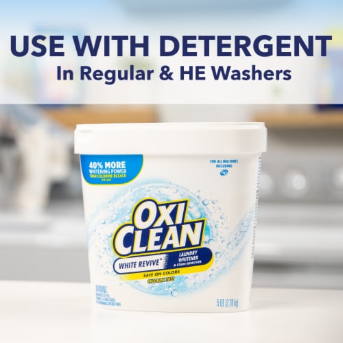 OxiClean™ White Revive Laundry Stain Remover Perspective: left
