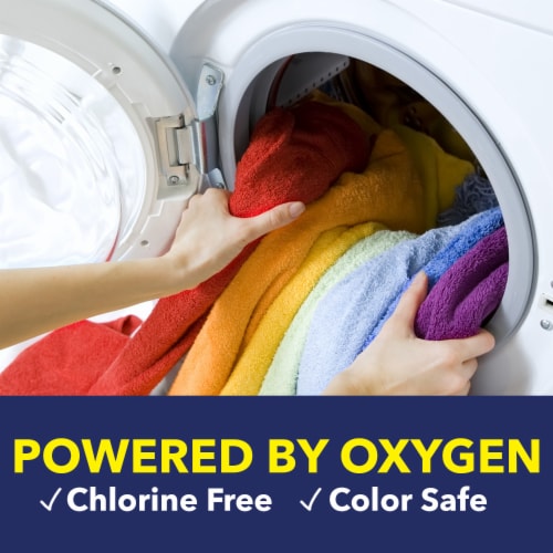 OxiClean Color Boost Laundry Brightener and Stain Remover Power Paks Perspective: left