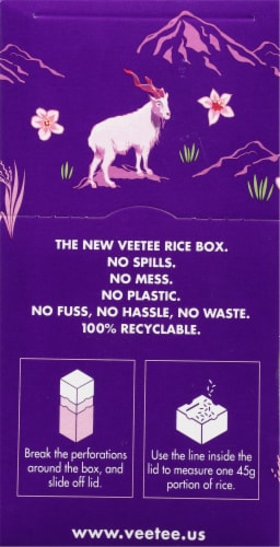 Veetee Basmati Rice Perspective: left