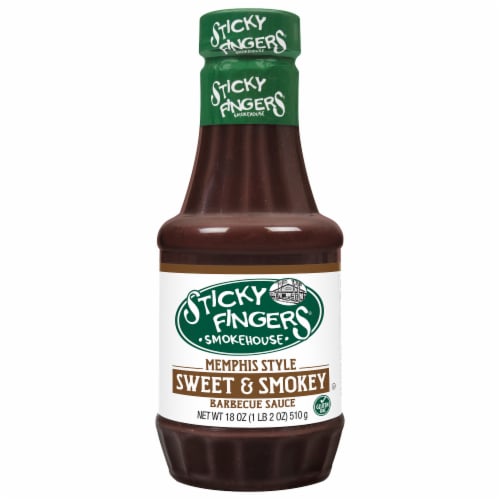 Sticky Fingers® Smokehouse Memphis Style Sweet & Smokey BBQ Sauce