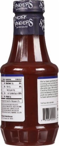 Sticky Fingers® Smokehouse Carolina Sweet Original BBQ Sauce Perspective: left