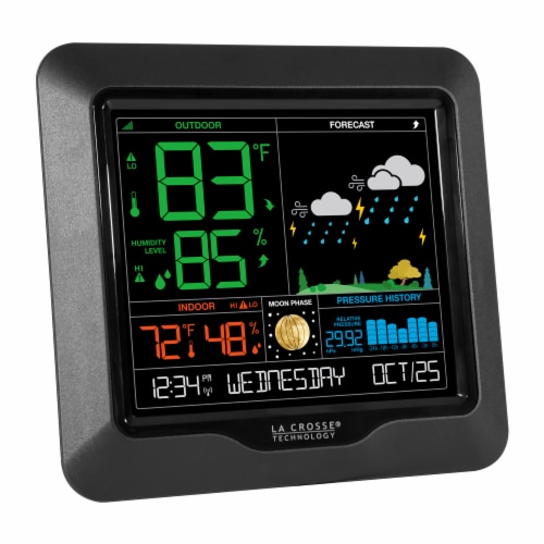 La Crosse Technology Forecast Station Perspective: left
