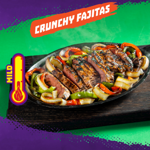 Takis® Crunchy Fajitas Chips Perspective: left