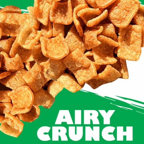 Barcel Chicharrones Chili Pepper & Lime Puffed Wheat Snack Perspective: left