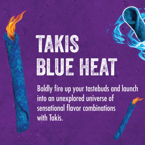 Takis® Blue Heat Tortilla Chips Perspective: left