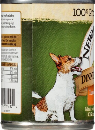 Newman's canned store dog food