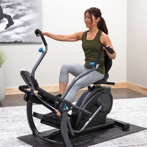 Teeter 106.9 Pound FreeStep LT1 Recumbent Cross Trainer and Elliptical Black 1 Piece Kroger
