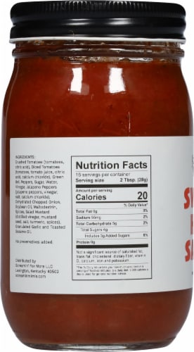 Screamin' Mimi's Salsa Sweet Hot Salsa Perspective: left