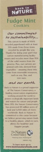 Mariano S Back To Nature Fudge Mint Cookies 6 4 Oz