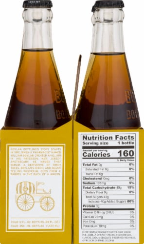 Boylan Bottling Creme Sodas Perspective: left