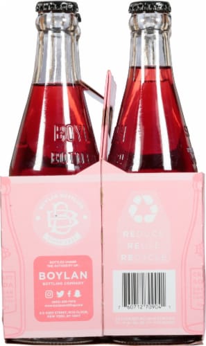 Boylan Bottling Co. Shirley Temple Soda Perspective: left