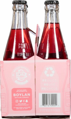 Boylan Bottling Co. Shirley Temple Soda Perspective: left