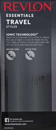 Revlon® Essentials Travel Styler Hair Dryer Perspective: left