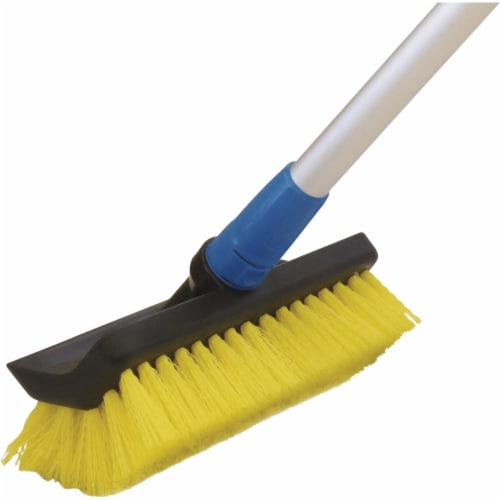 Unger Professional LockOn Stiff Multi-Angle Scrub Brush 976820 Perspective: left