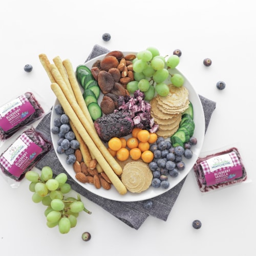 Montchevre® Blueberry Vanilla Goat Cheese Log Perspective: left