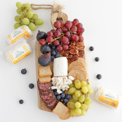 Montchevre® Honey Goat Cheese Log Perspective: left