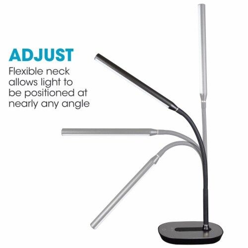 OttLite Strive LED Desk Lamp With USB Charging Perspective: left