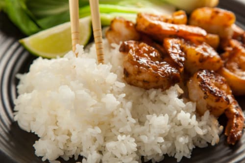 IRIS USA Nanatsuboshi From Hokkaido, Japanese Premium Short Grain White Rice Perspective: left