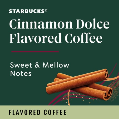 Starbucks Cinnamon Dolce Ground Coffee Perspective: left