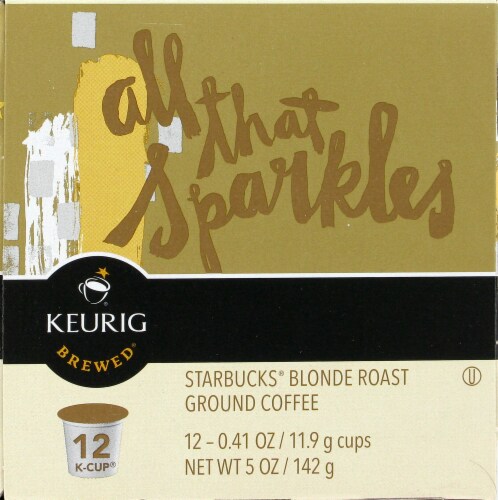 Starbucks Christmas Blonde Coffee Pods Perspective: left