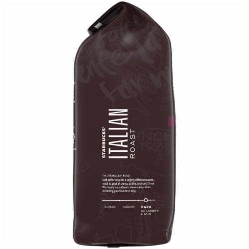 Starbucks® Italian Dark Roast Ground Coffee Perspective: left