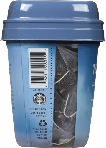 Teavana™ Earl Grey Creme Flavored Black Tea Blend Sachets Perspective: left