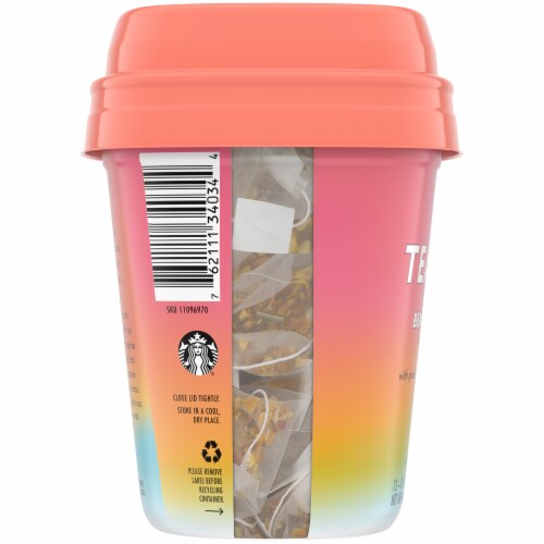 Teavana™ Beach Bellini Caffeine Free Herbal Tea Bags Perspective: left