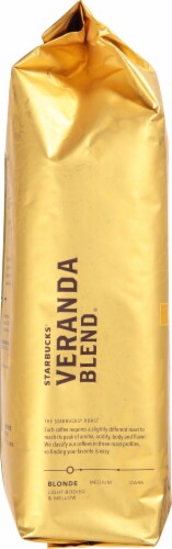 Starbucks Veranda Blend Blonde Roast Whole Bean Coffee Perspective: left