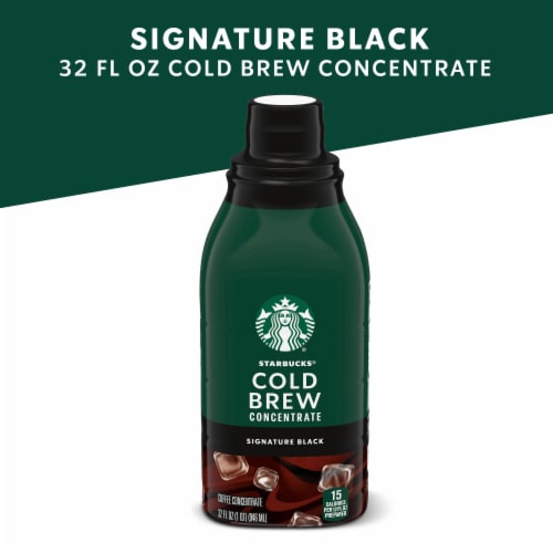 Starbucks Cold Brew Signature Black Coffee Concentrate Perspective: left