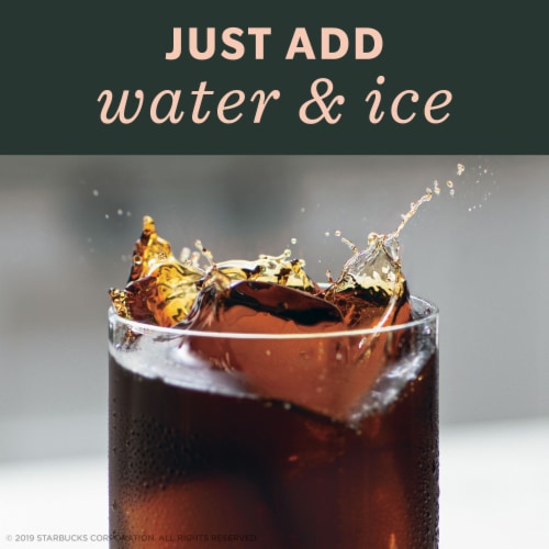 Starbucks Caramel Dolce Cold Brew Coffee Concentrate Single Serve Pods Perspective: left