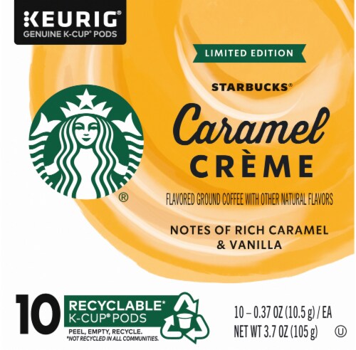 Starbucks® Caramel Crème K-Cup Coffee Pods Perspective: left