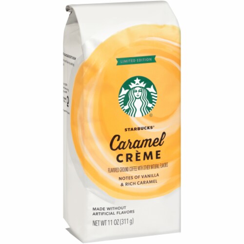 Starbucks Caramel Creme Ground Coffee Perspective: left