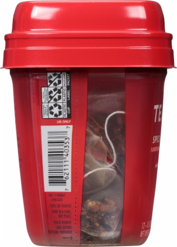 Teavana® Spiced Apple Cider Caffeine Free Herbal Tea Sachets Perspective: left