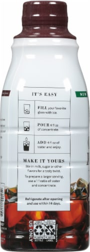 Starbucks Cold Brew Coconut Chocolate Coffee Concentrate Perspective: left