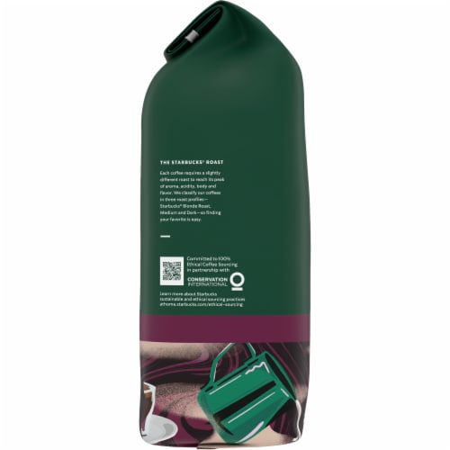 Starbucks® Espresso Roast Ground Coffee Perspective: left