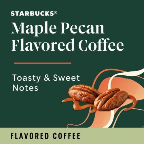 Starbucks Maple Pecan Flavored Ground Coffee Perspective: left