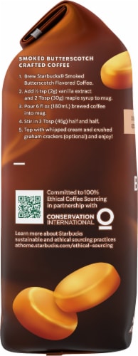 Starbucks® Smoked Butterscotch Ground Coffee Perspective: left