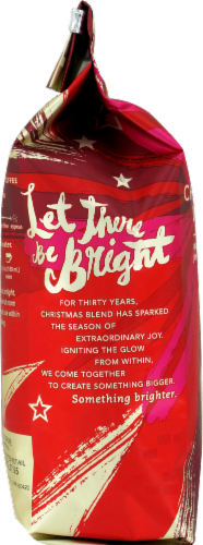 Starbucks Christmas Blend Coffee Perspective: left