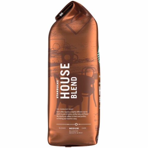 Starbucks® House Blend Medium Roast Ground Coffee Perspective: left