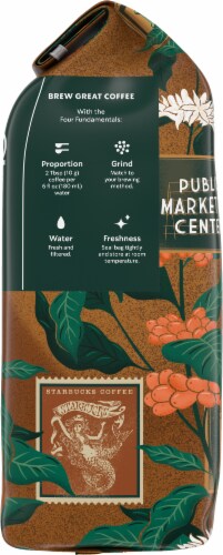 Starbucks® Whole Bean Pike Place® Roast Coffee Perspective: left