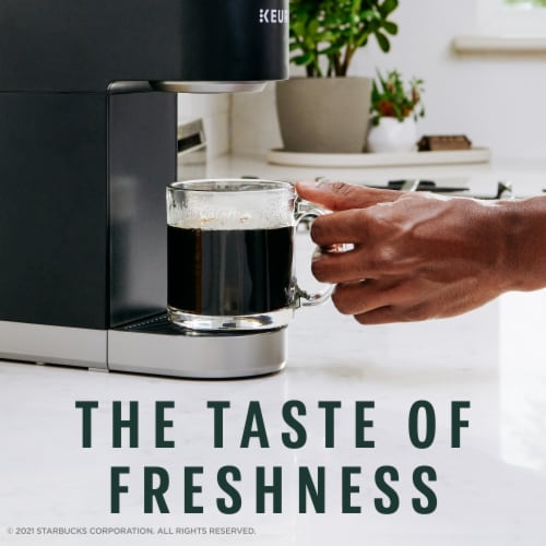 Starbucks® French Roast Dark Roast K-Cup Coffee Pods Perspective: left